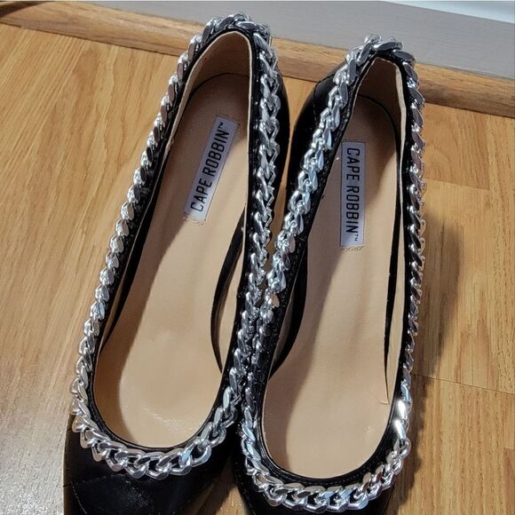 Cape Robin Chain Pointed Stiletto 8.5 - Picture 4 of 8